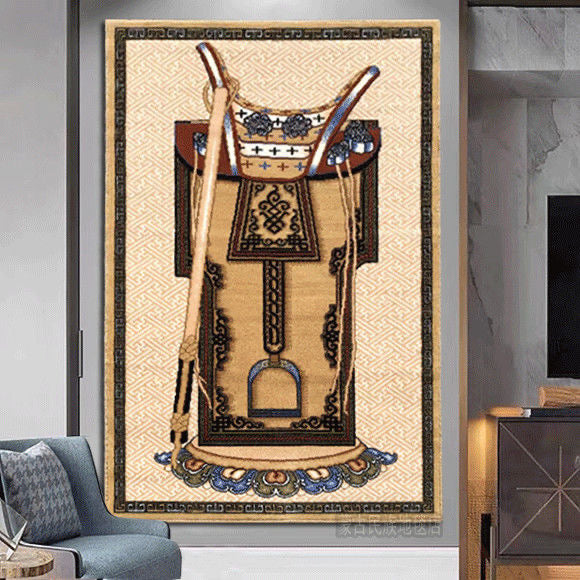Mongolian Pure Wool Tapestry