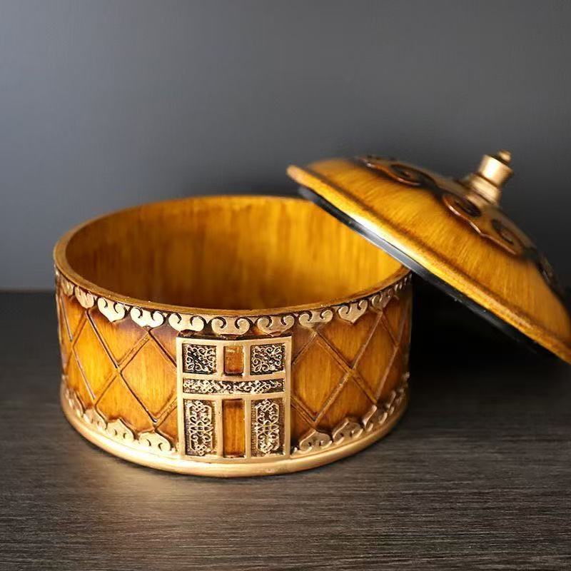 Mongolian Yurt Storage Box