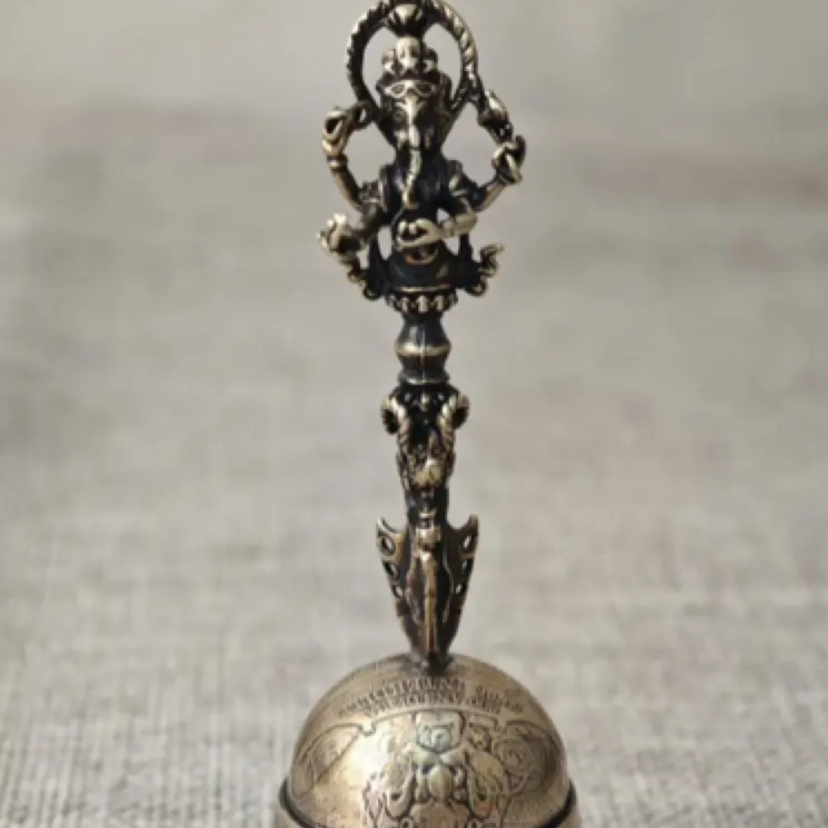 Mongolian Pendant – Vajra Dragon Bell