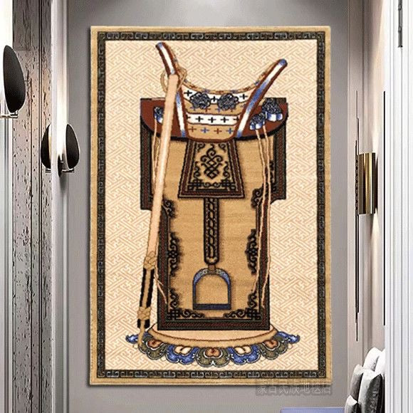 Mongolian Pure Wool Tapestry