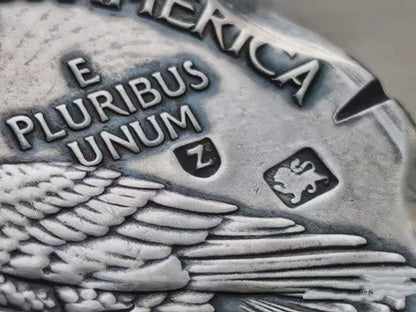 Statue of Liberty Indian Head Ten Dollar Necklace (Chain included)