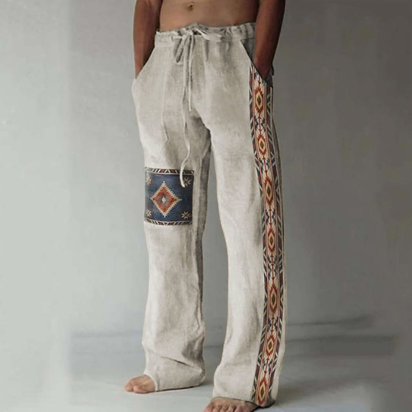 Mongolian Clothing - Men's Loose trousers