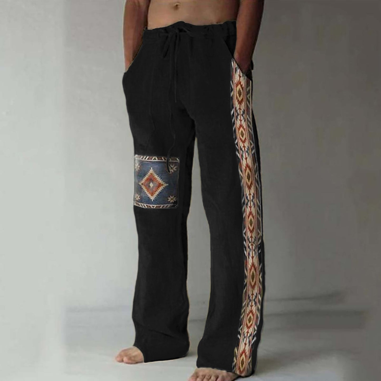 Mongolian Clothing - Men's Loose trousers