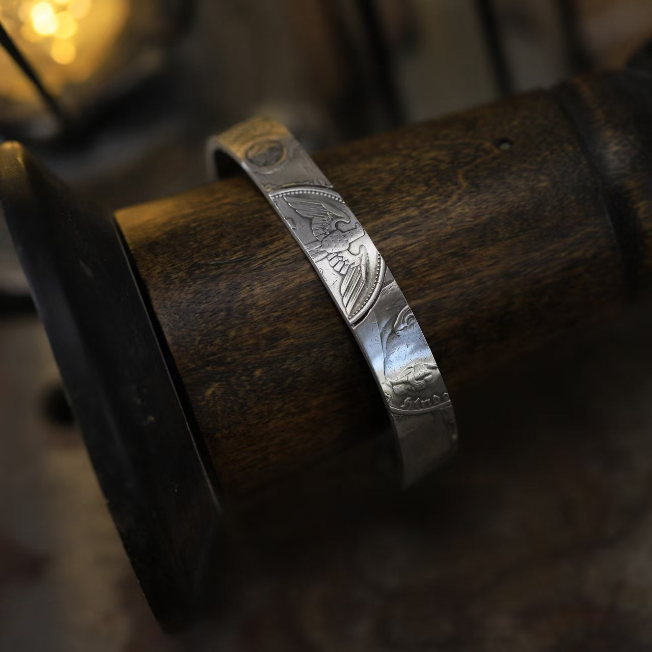 German Mark Silver Coin Ring & Bangle – Adjustable Open Design | One Size Fits Most