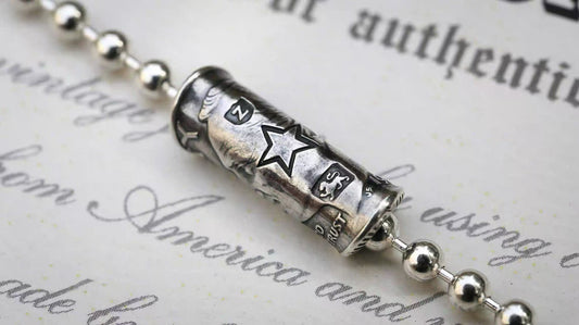 Roosevelt Dime Silver Coin Bead Necklace