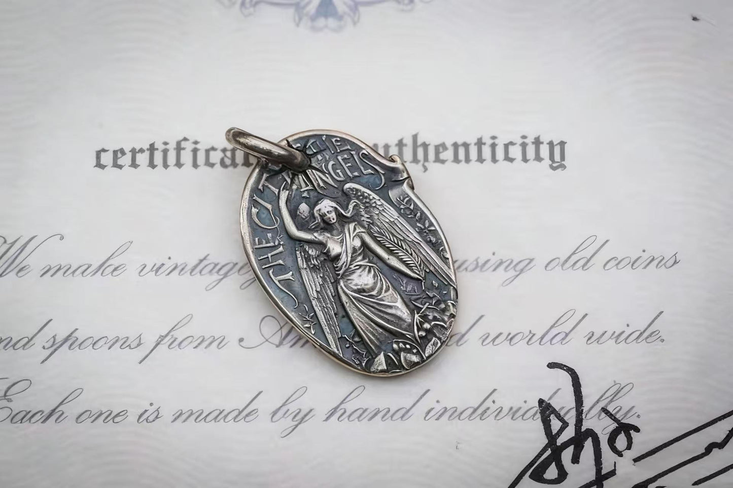 City of Angels Commemorative Spoon Necklace (Chain included)