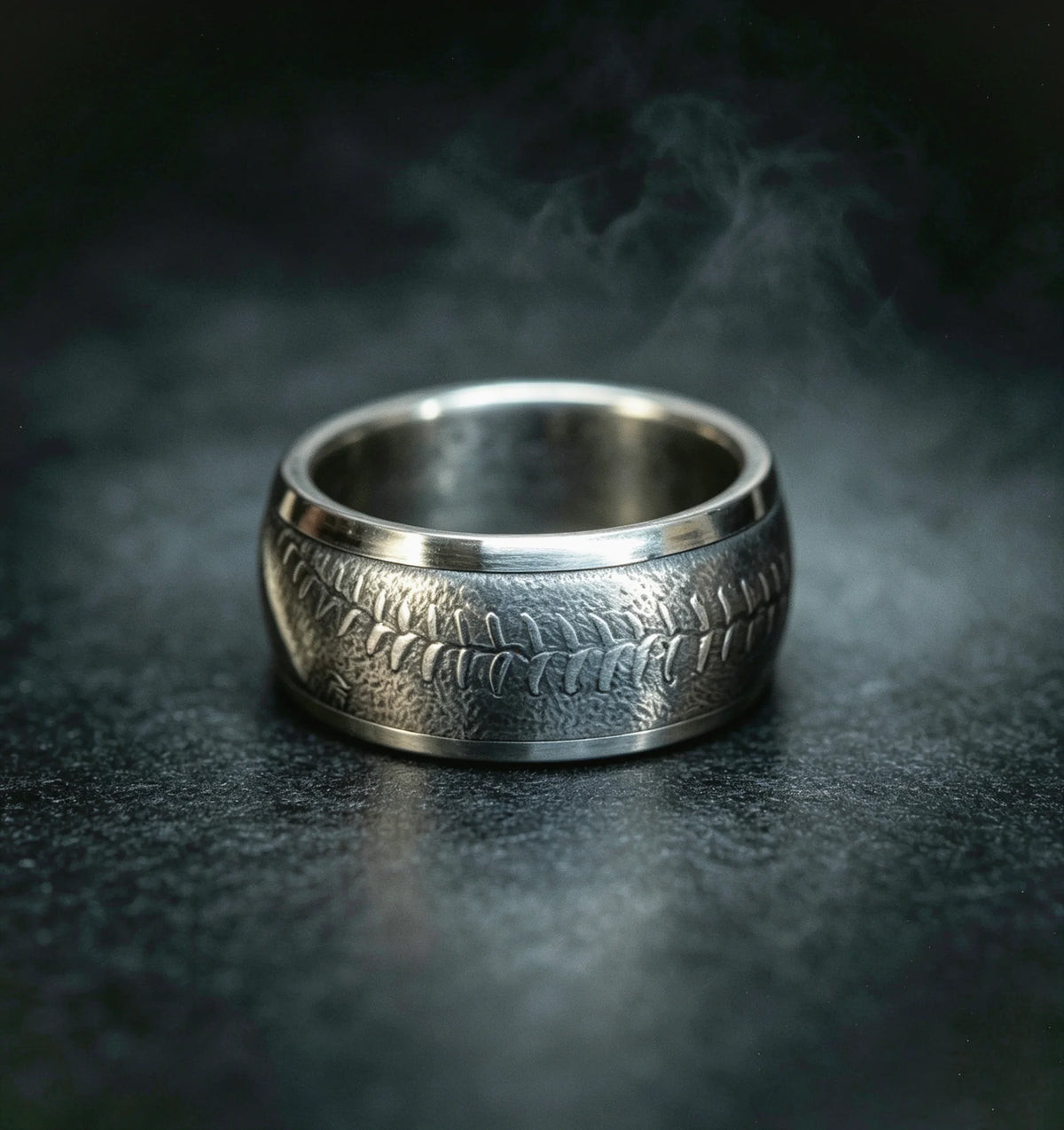 Handmade MLB Baseball Silver Coin Ring | 2024 New Zealand Mint 1oz .999 Fine Silver Round Ring