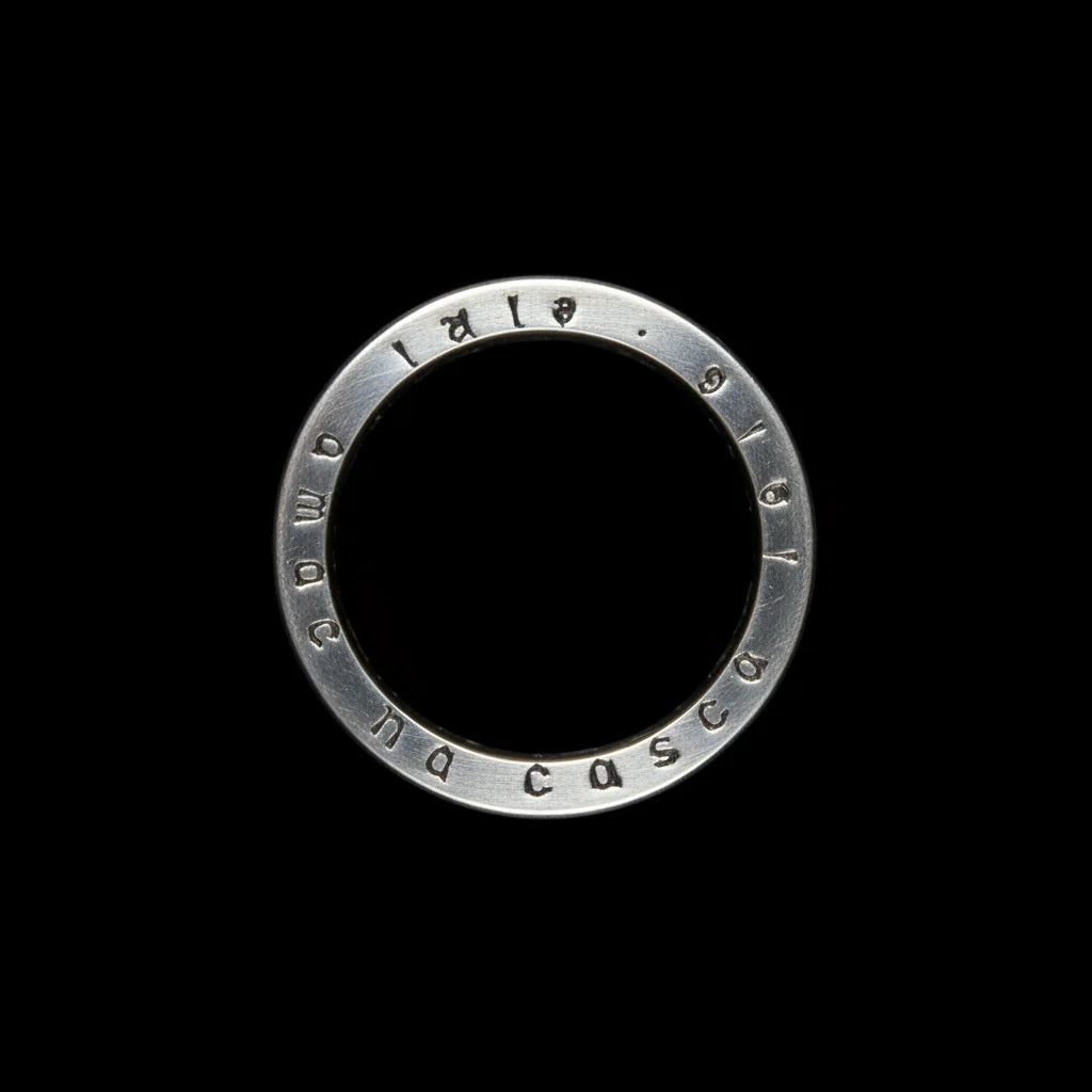 🇮🇪Irish 1966 Easter Rising Coin Ring | Celtic Harp Silver | Handcrafted Silversmith