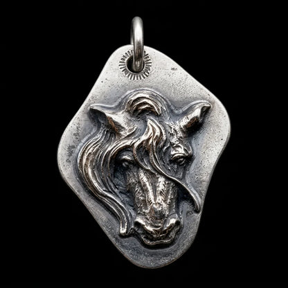Mustang Spirit Pendant（999 Sterling Silver）