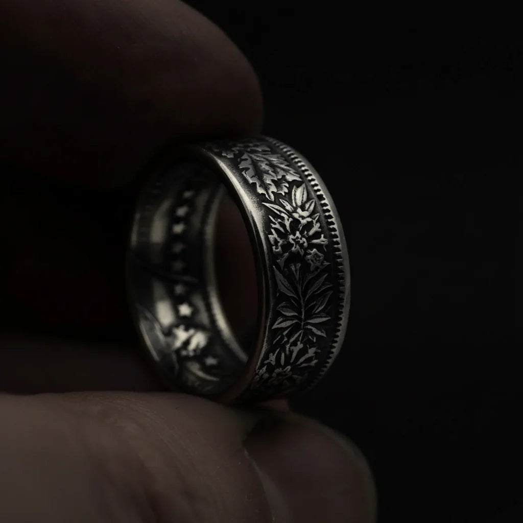 Swiss 2 franc Coin Ring