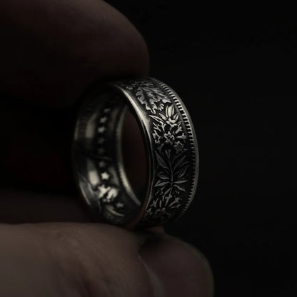 Swiss 2 franc Coin Ring