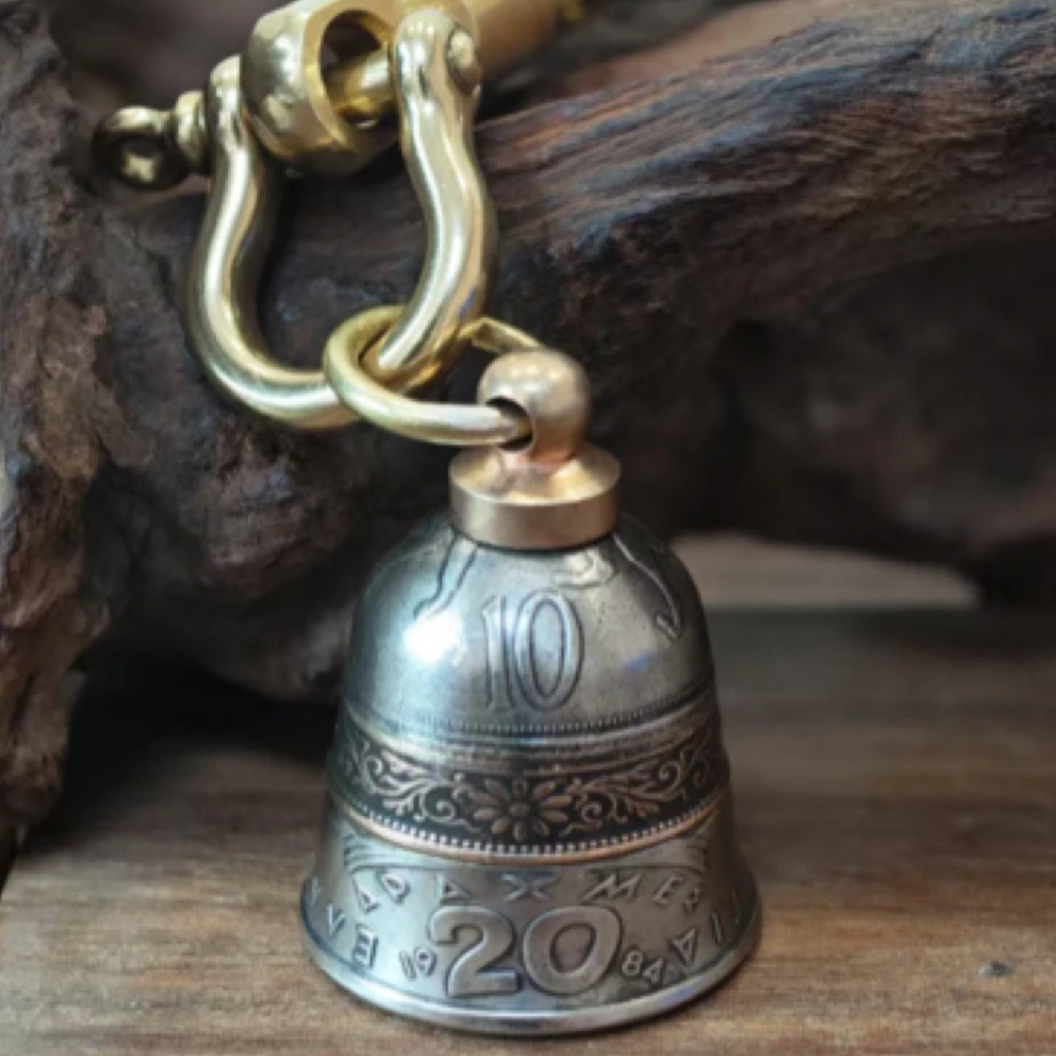 Mongolian Pendant – Greek Parthenon Temple Bell, Pendant