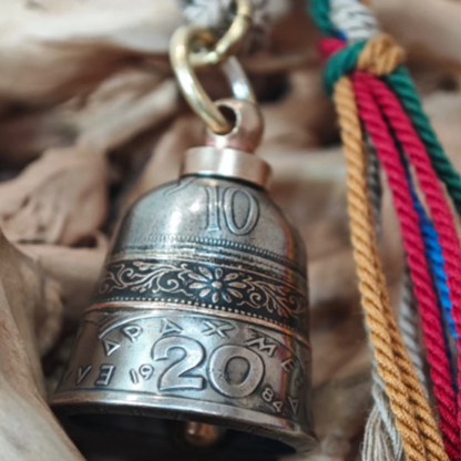 Mongolian Pendant – Greek Parthenon Temple Bell, Pendant