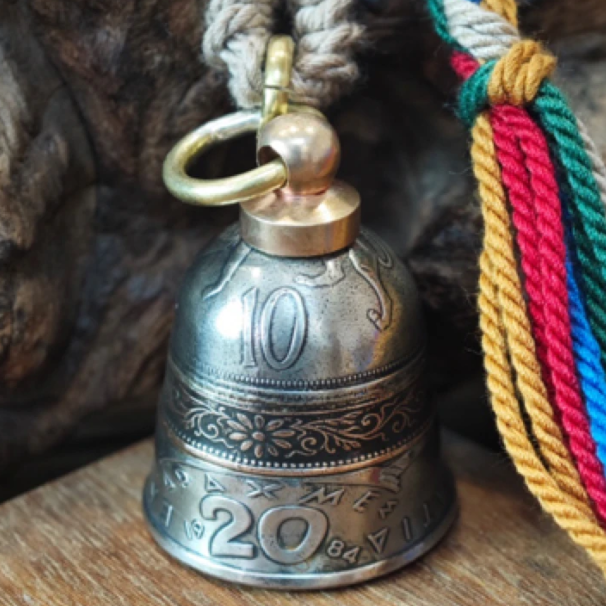 Mongolian Pendant – Greek Parthenon Temple Bell, Pendant