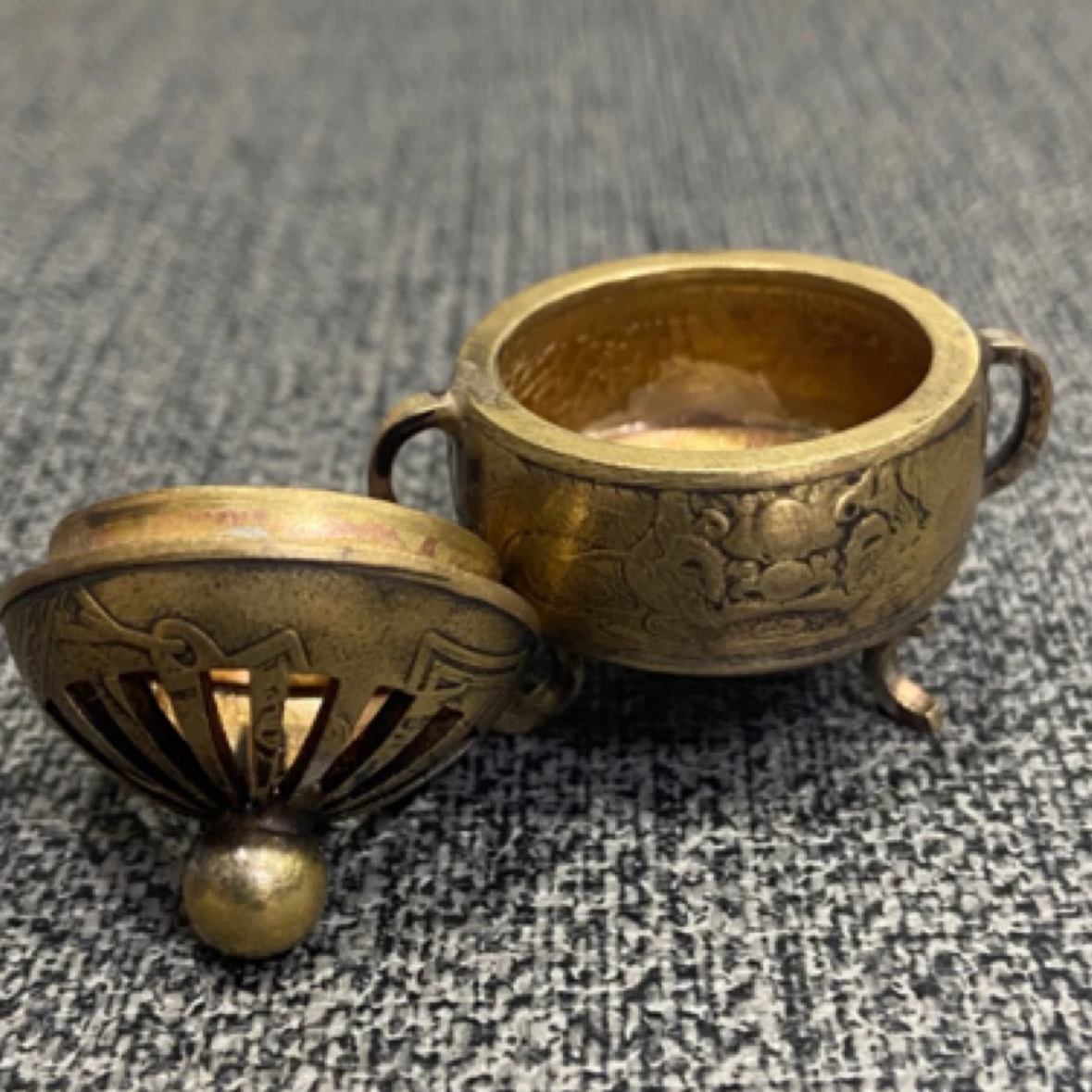 Mongolian Pendant – Imperial Dragon Incense Relic