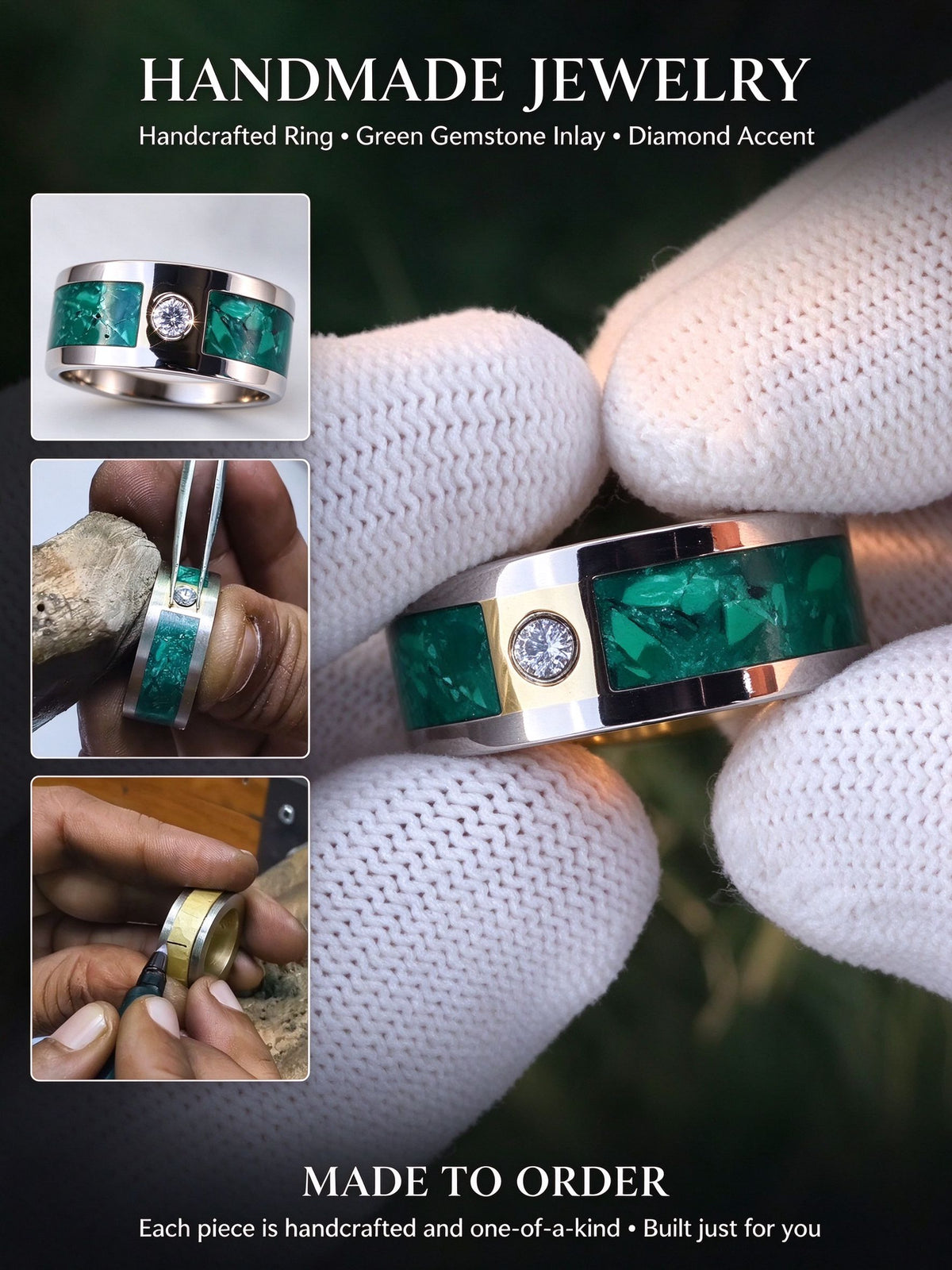 Handcrafted Thai 10 Baht Coin Ring | Mens Wide Band Ring-1993-2013