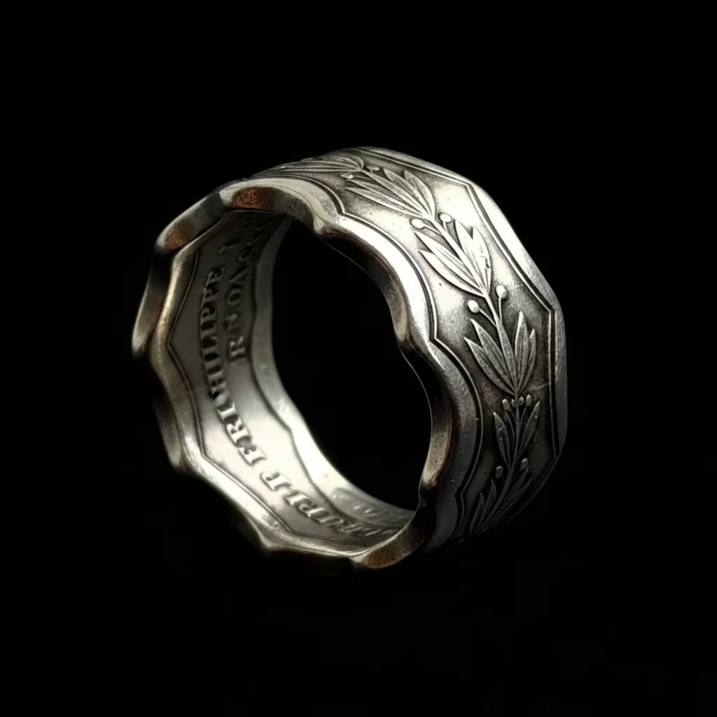 French Octagonal Silver Medal（Sterling Silver）