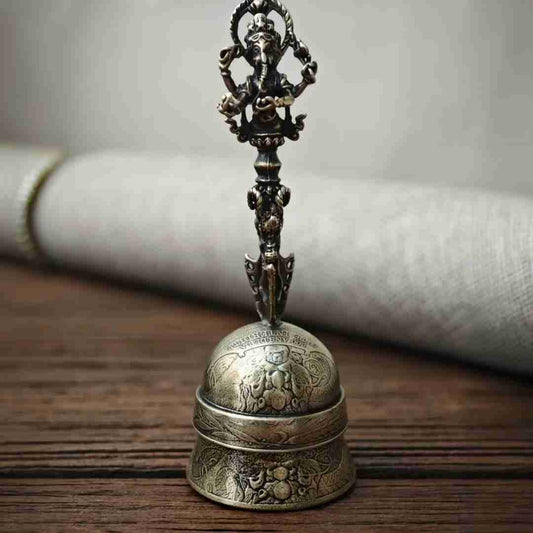 Mongolian Pendant – Vajra Dragon Bell