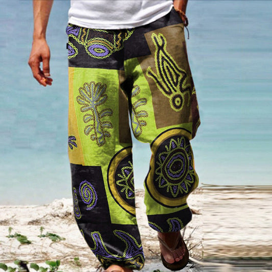 Mongolian Clothing - Men's Loose trousers