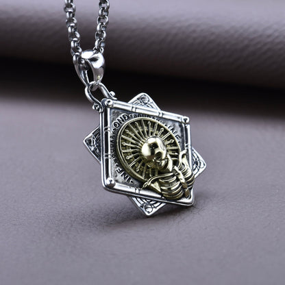 Mongolia Jewelry - Skeleton of Holy Light Necklace