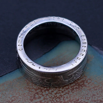 German Mark Silver Coin Ring（Choose any size）