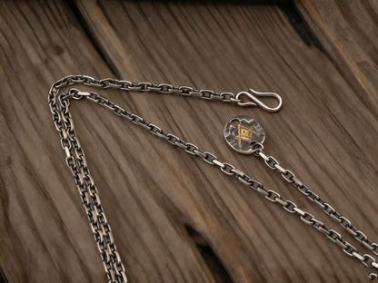 Franklin Half Dollar Silver Coin Masonic Necklace (Chain included)