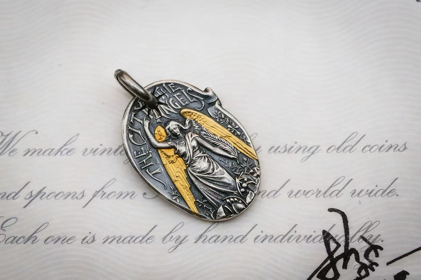 City of Angels Commemorative Spoon Necklace (Chain included)