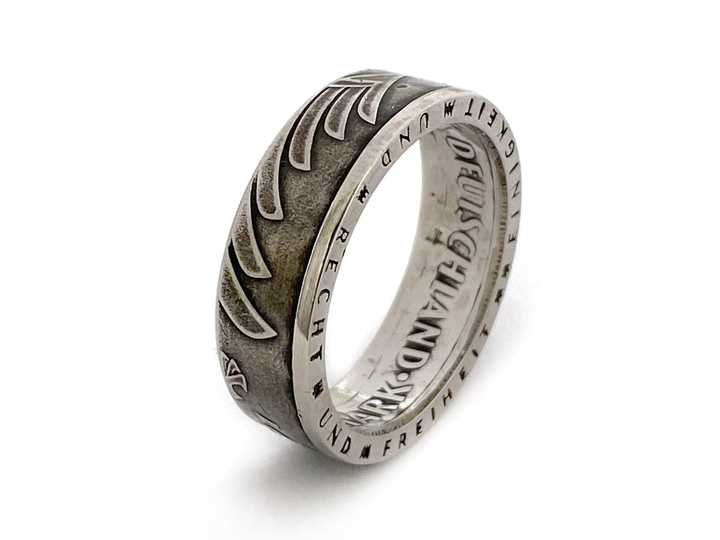 Coin Ring Germany - German 5 Marks - Handmade Rings from Coins