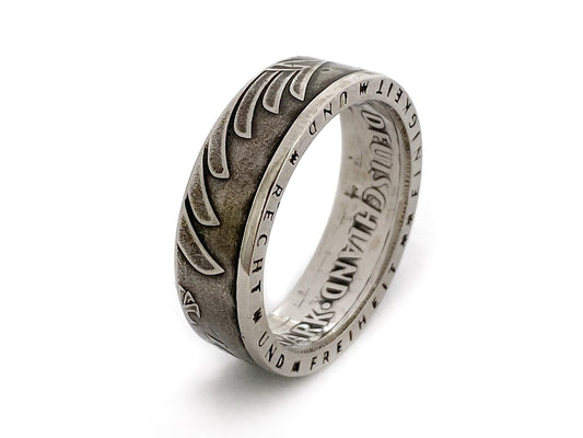 Coin Ring Germany - German 5 Marks - Handmade Rings from Coins
