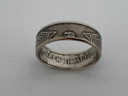 Coin Ring Germany - German 5 Marks - Handmade Rings from Coins