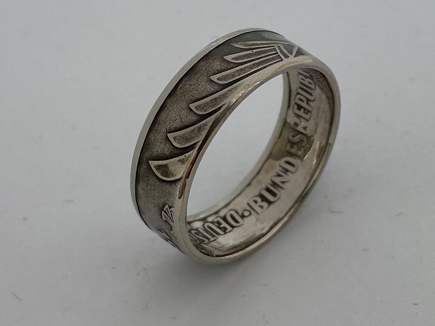 Coin Ring Germany - German 5 Marks - Handmade Rings from Coins