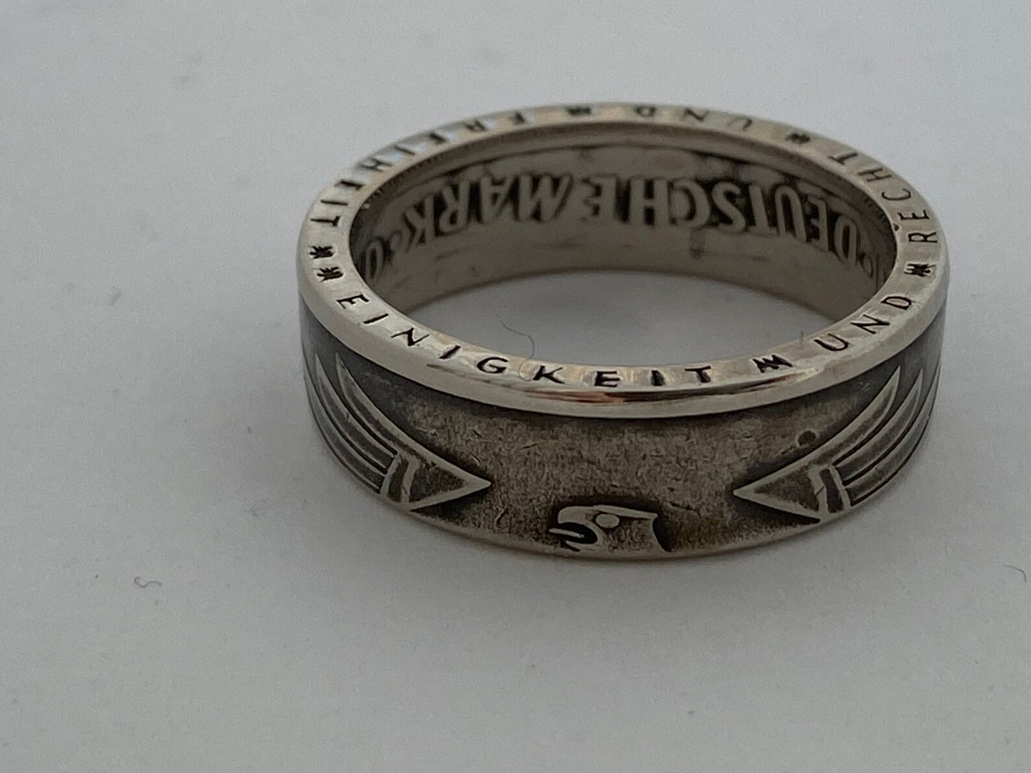 Coin Ring Germany - German 5 Marks - Handmade Rings from Coins